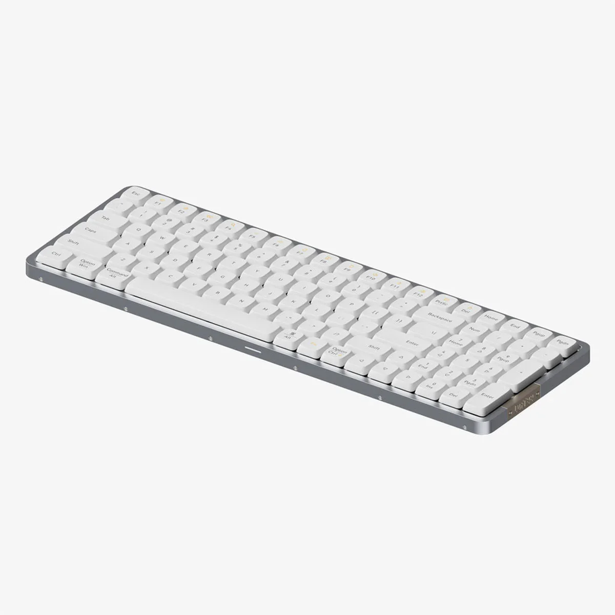 Lofree Flow 100 Keys Dual Mode Low Profile Mechanical Keyboard (Silver, Black) - Image 4