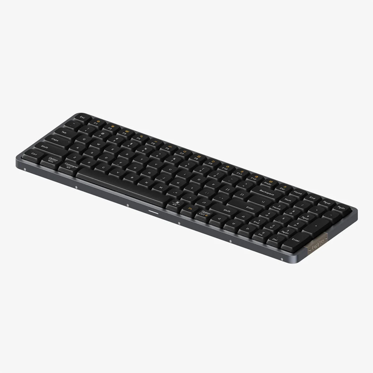 Lofree Flow 100 Keys Dual Mode Low Profile Mechanical Keyboard (Silver, Black) - Image 9