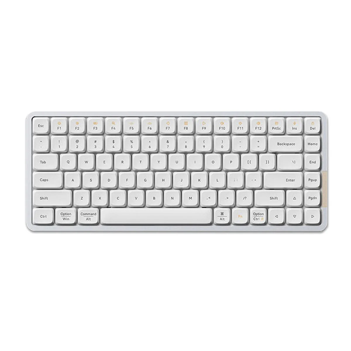 Lofree Flow 84 Keys Dual Mode Low Profile Mechanical Keyboard (Silver) - Image 3