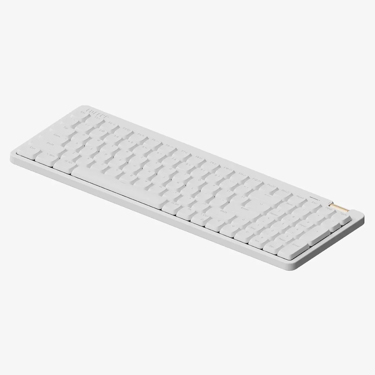 Lofree Flow Lite 100 Keys Triple Mode Low Profile Mechanical Keyboard (White) - Image 4
