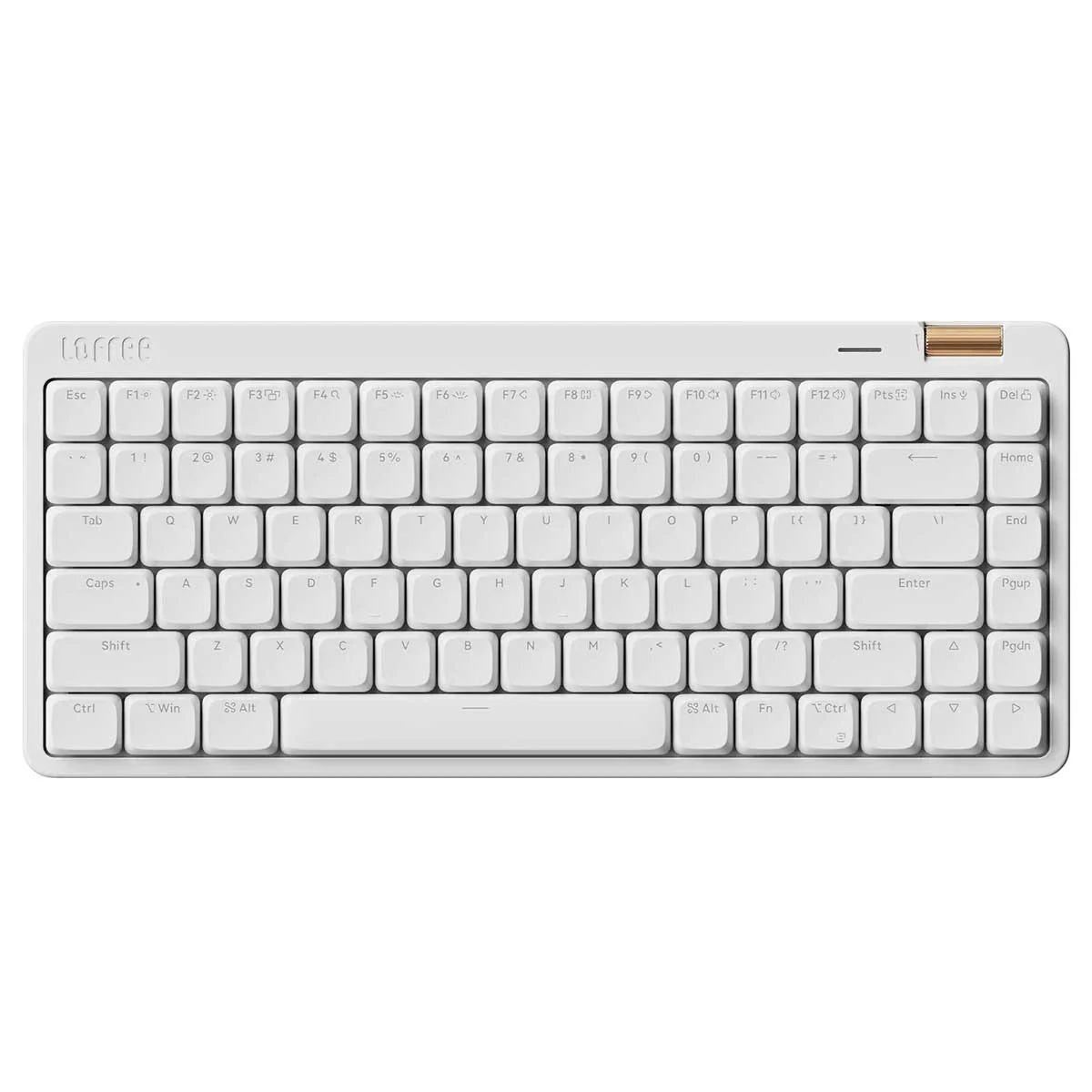 Lofree Flow Lite 84 Keys Triple Mode Low Profile Mechanical Keyboard (White) - Image 2