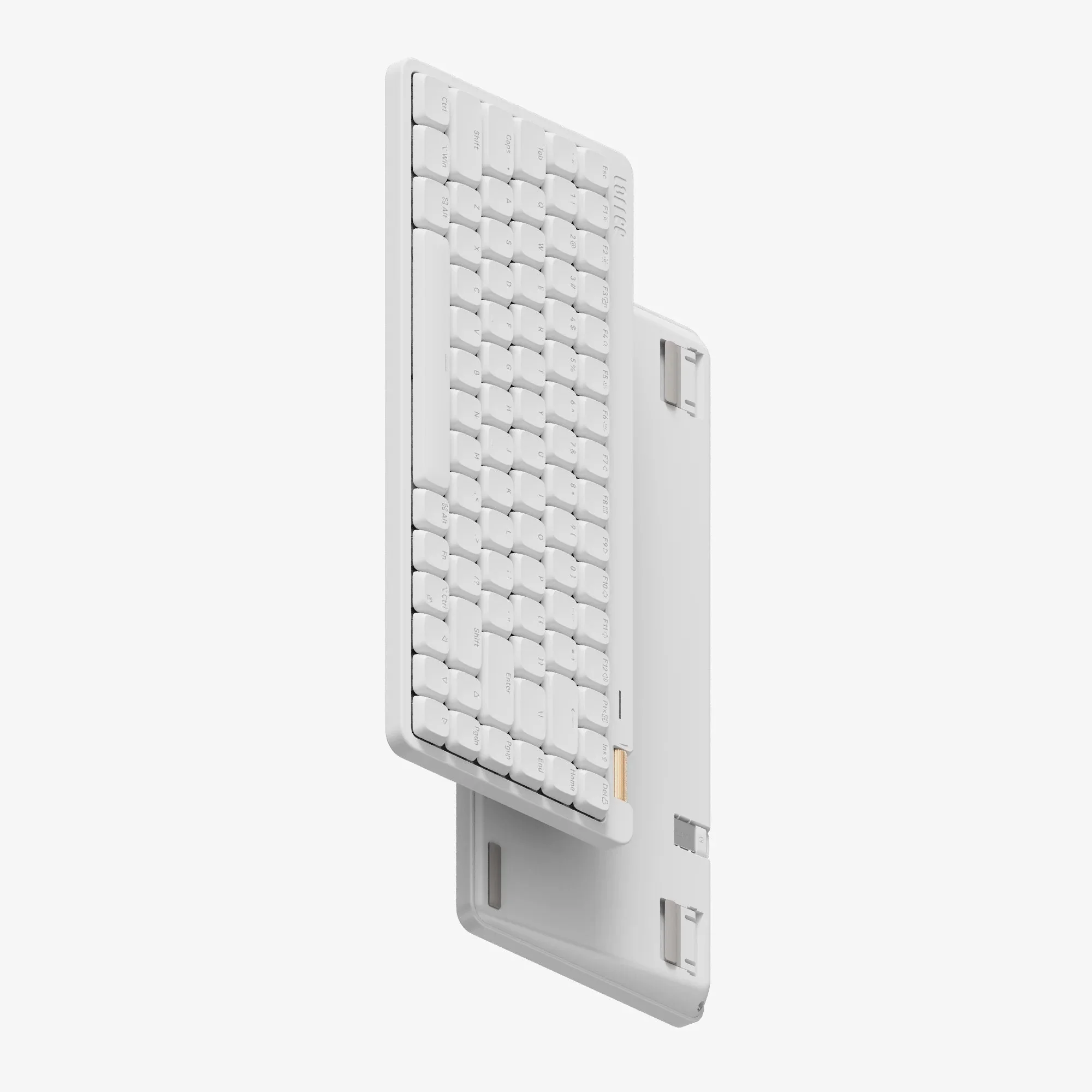 Lofree Flow Lite 84 Keys Triple Mode Low Profile Mechanical Keyboard (White) - Image 4