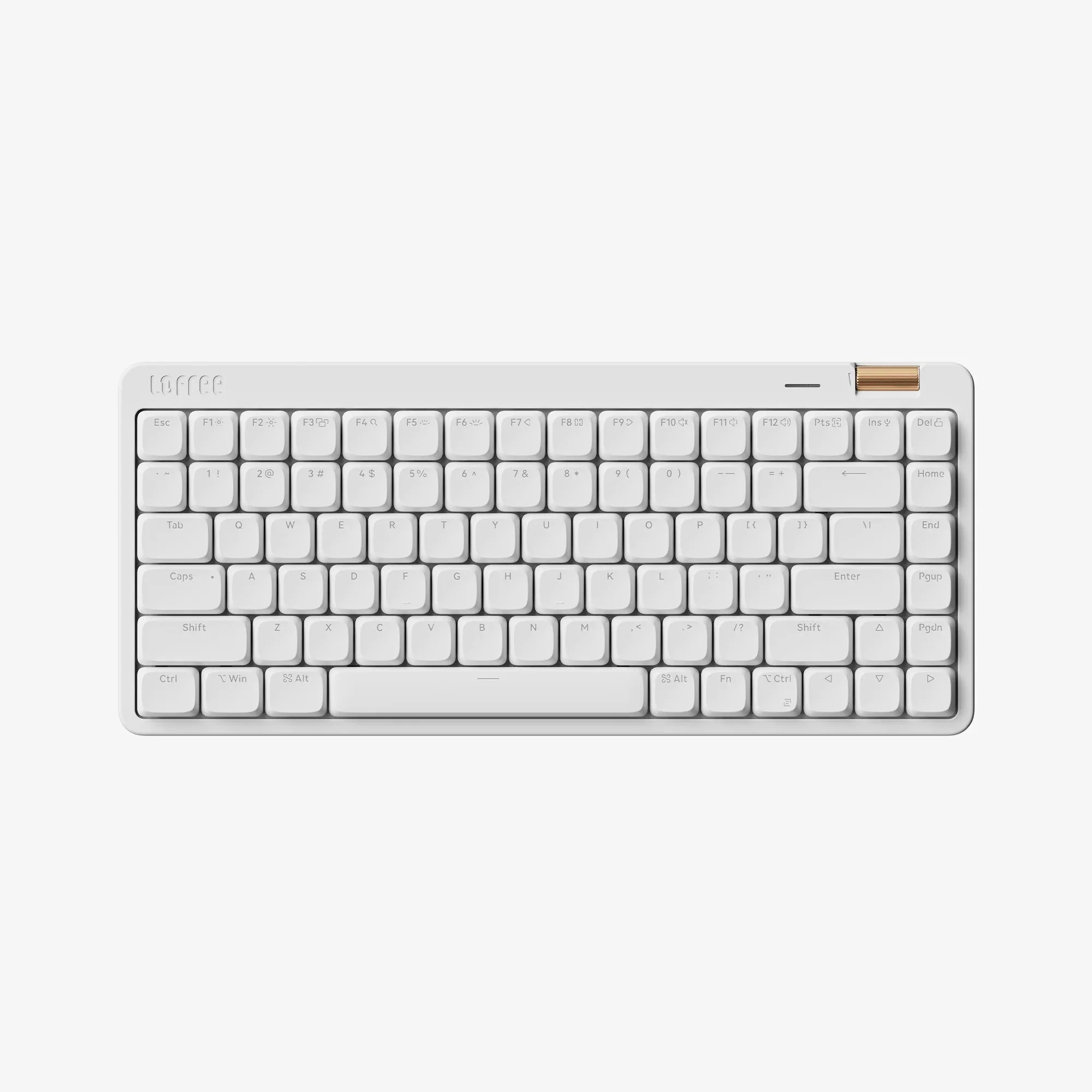 Lofree Flow Lite 84 Keys Triple Mode Low Profile Mechanical Keyboard (White) - Image 7