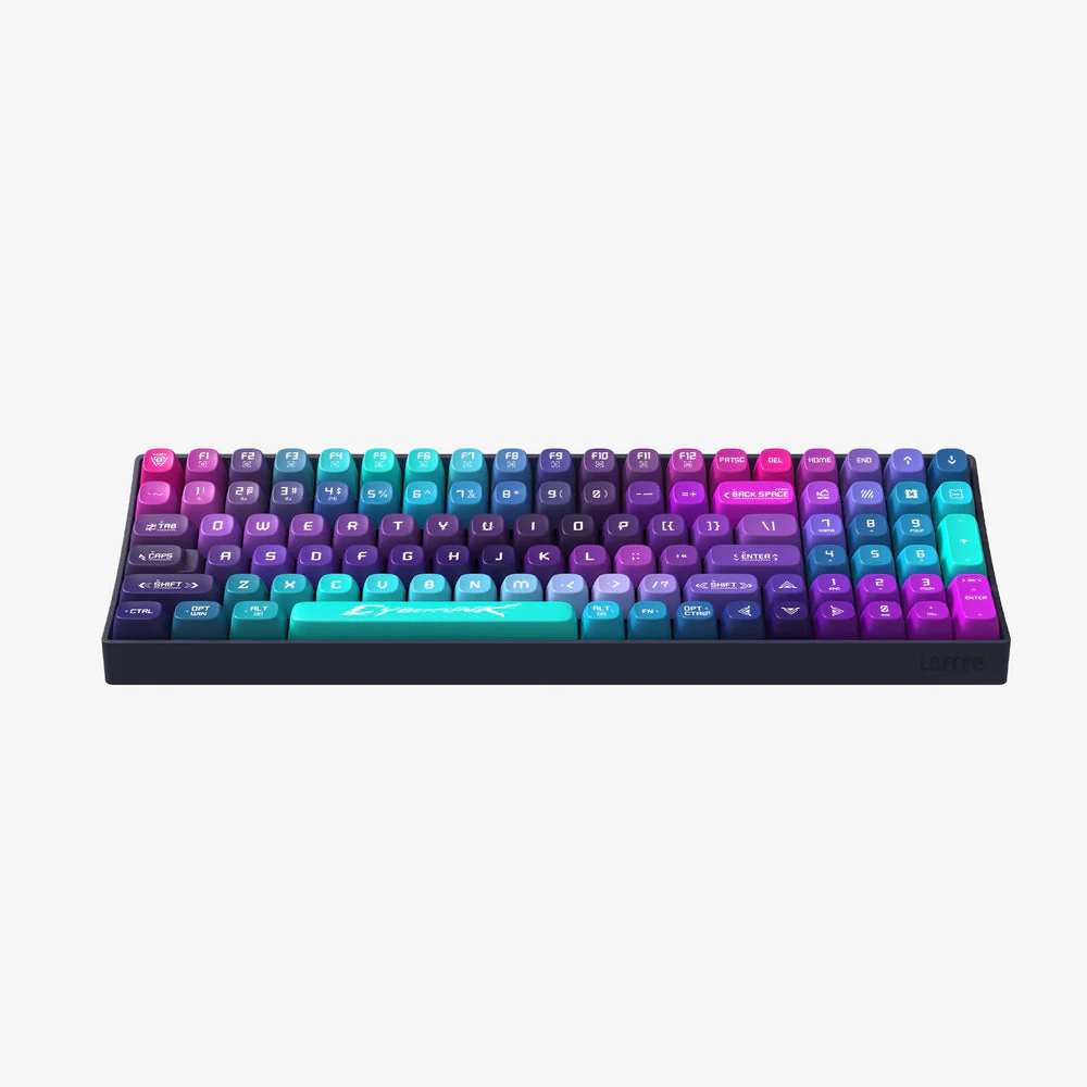 Lofree Touch 100-Keys Triple Mode Wireless Mechanical Keyboard (Cyberpunk) - Image 3