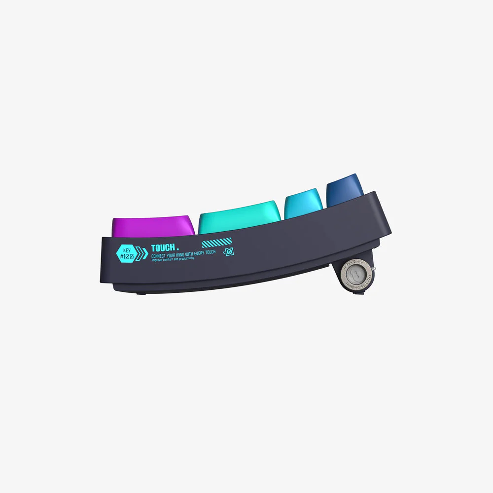 Lofree Touch 100-Keys Triple Mode Wireless Mechanical Keyboard (Cyberpunk) - Image 5