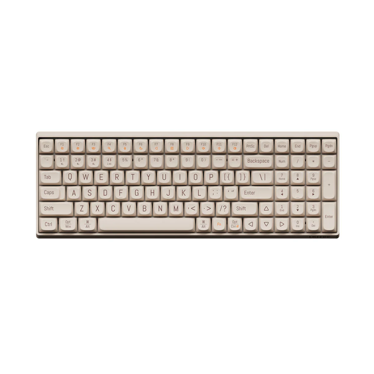 Lofree Touch 100 Keys Triple Mode Wireless Mechanical Keyboard (Tofu) - Image 4