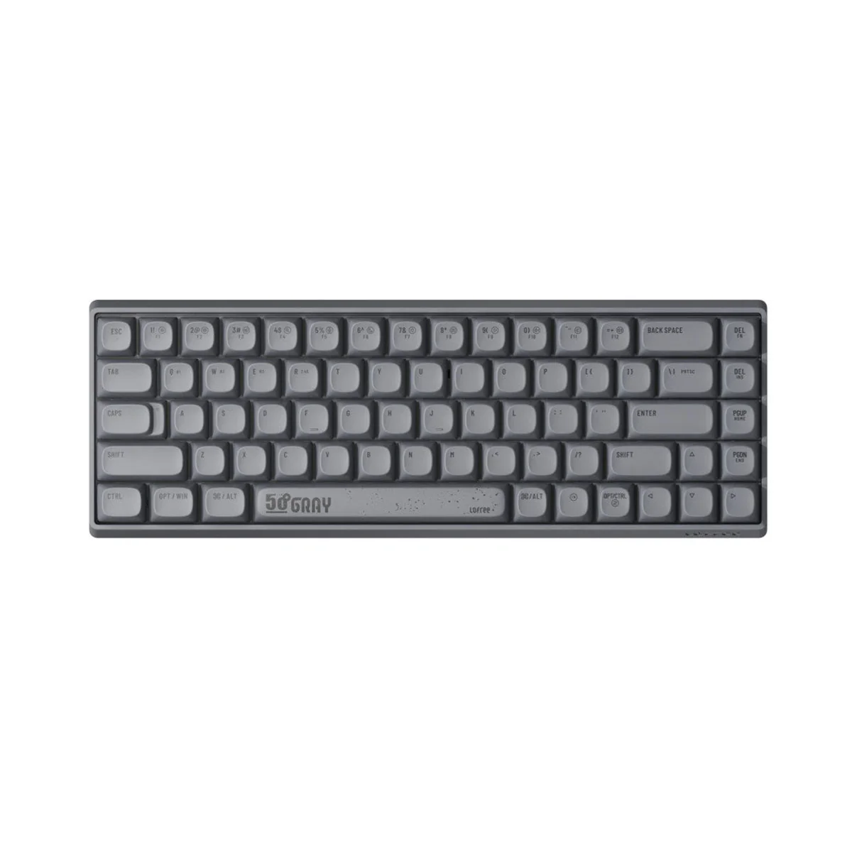 Lofree Touch 68 Keys Triple Mode Wireless Mechanical Keyboard (Grey) - Image 5
