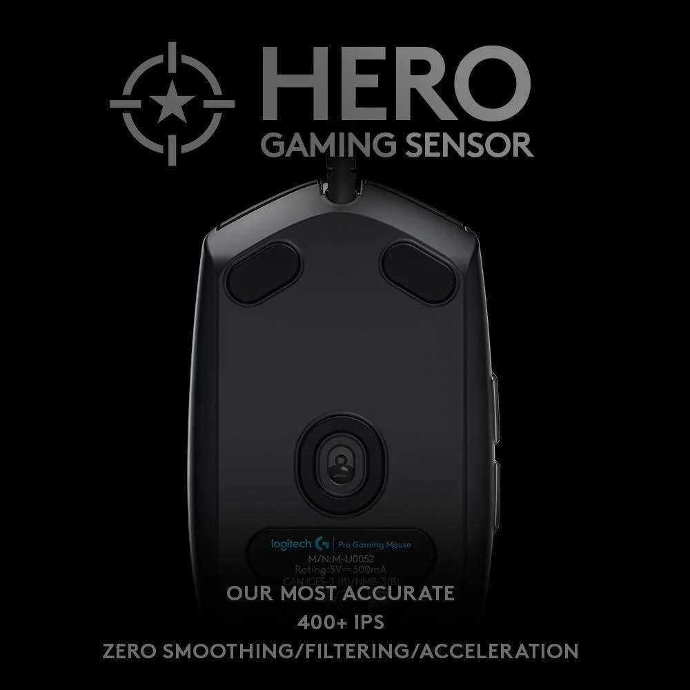 Logitech G Pro Hero Wired Gaming Mouse - Image 3