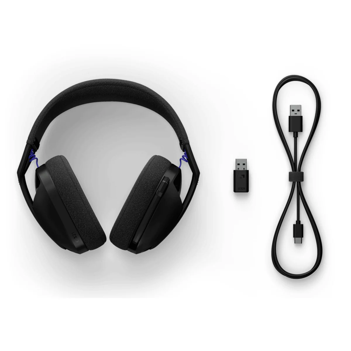 Logitech G321 LightSpeed Wireless Gaming Headset (Black, White) - Image 6