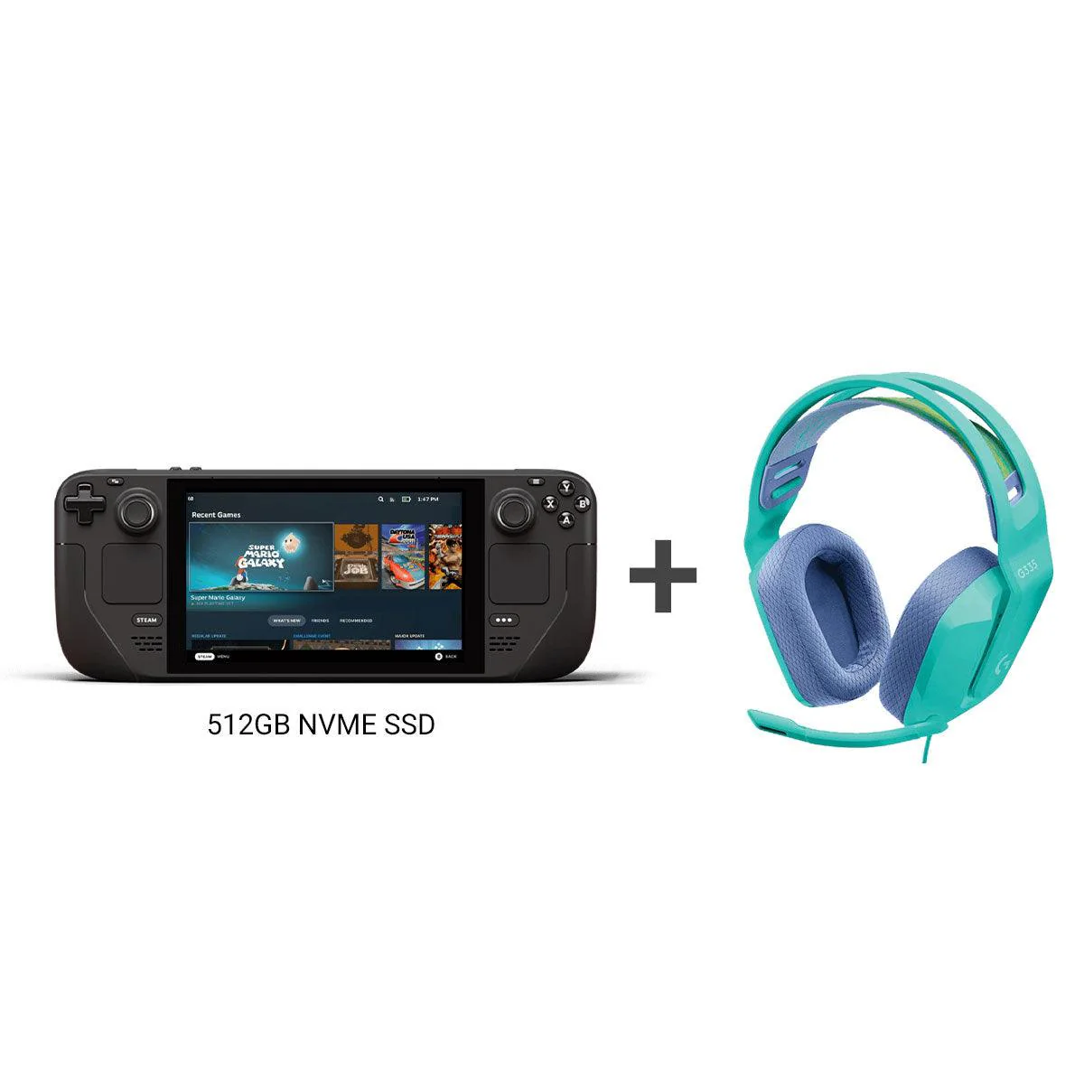 LOGITECH G335 WIRED GAMING HEADSET (MINT) + STEAM DECK (64GB,256GB,512GB) BUNDLE - Image 19