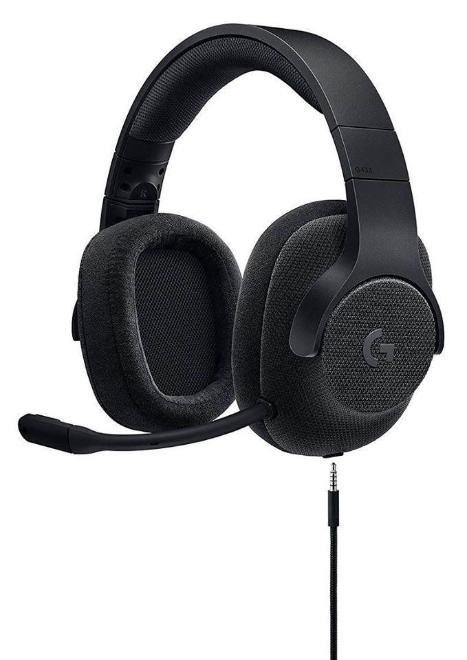 Logitech G433 Prodigy 7.1 Wired Surround Gaming Headset (Black) - Image 2