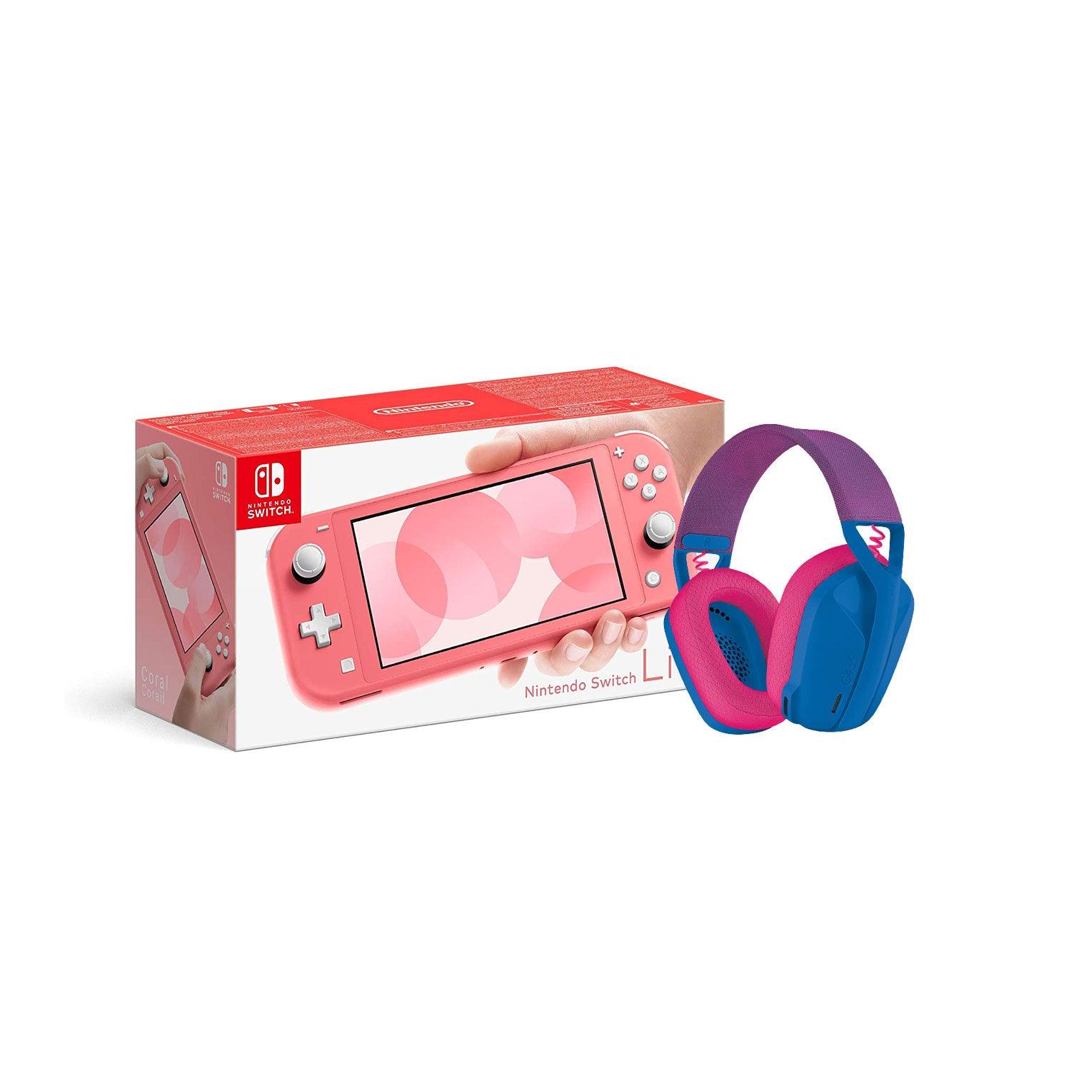 LOGITECH G435 LIGHTSPEED WIRELESS GAMING HEADSET (BLUE) + NINTENDO SWITCH CONSOLE (Lite, Refresh, OLED) - Image 2