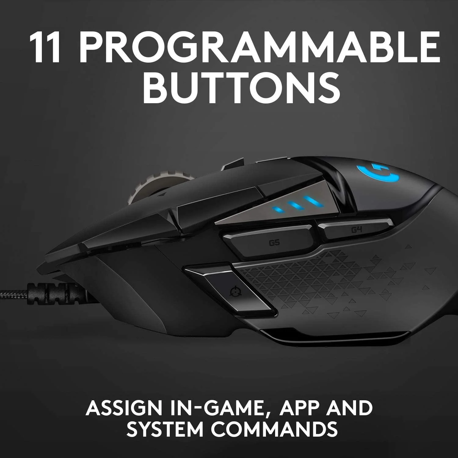 Logitech G502 Hero High Performance Gaming Mouse - Image 7
