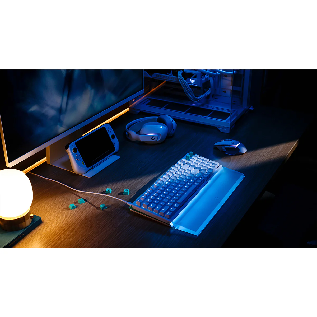Logitech G512 X 98 Dual Swap TMR Analog/Mechanical 8k Gaming Keyboard (White) (920-014010) - Image 10