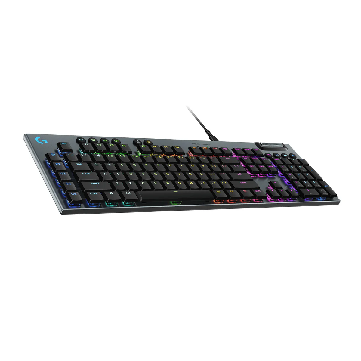 Logitech G915X Low-Profile Wired Gaming Keyboard (Black) (920-012944) - Image 4