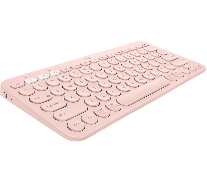 Logitech K380 Multi-Device Bluetooth Keyboard (Rose) - Image 2