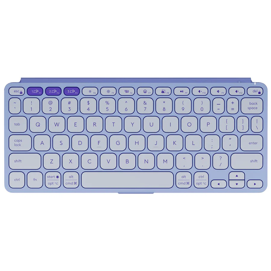 Logitech Keys-To-Go 2 Ultra Portable Wireless Keyboard With Cover (Graphite, Pale Gray, Lilac) - Image 5