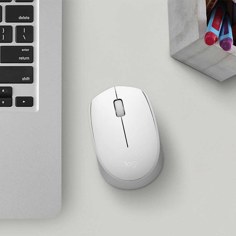 Logitech M171 Reliable Wireless Connectivity Mouse (White) - Image 4