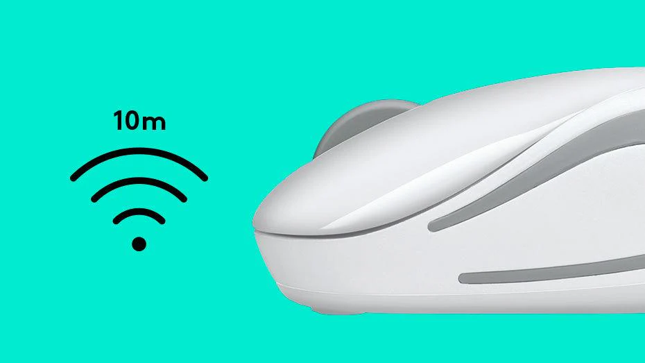 Logitech M187 Wireless Ultra Portable Mouse (Black) - Image 7