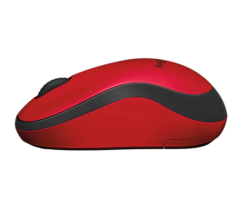 Logitech M221 Silent Wireless Mouse Red - Image 4