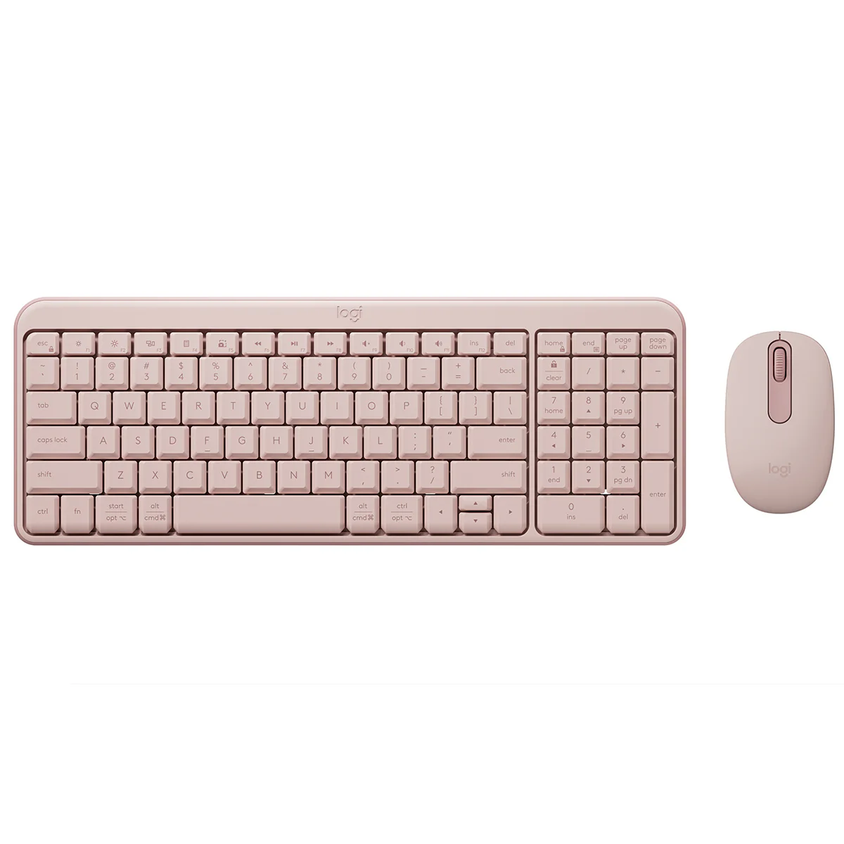 Logitech MK250 Compact Wireless Mouse and Keyboard (Rose) (920-013561) - Image 12