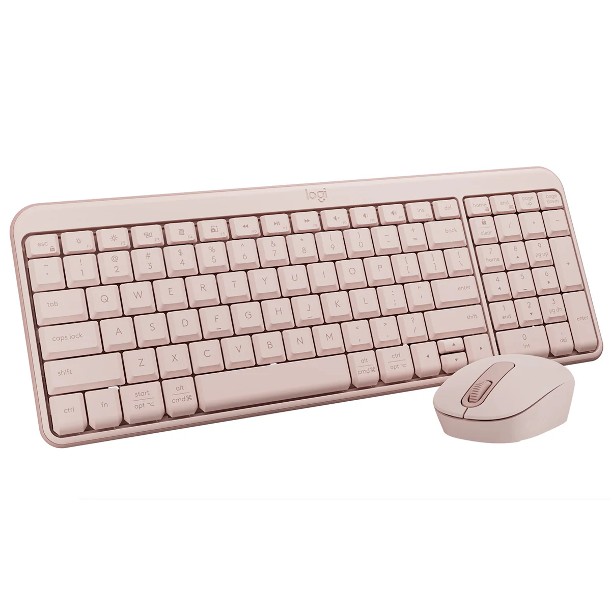 Logitech MK250 Compact Wireless Mouse and Keyboard (Rose) (920-013561) - Image 9