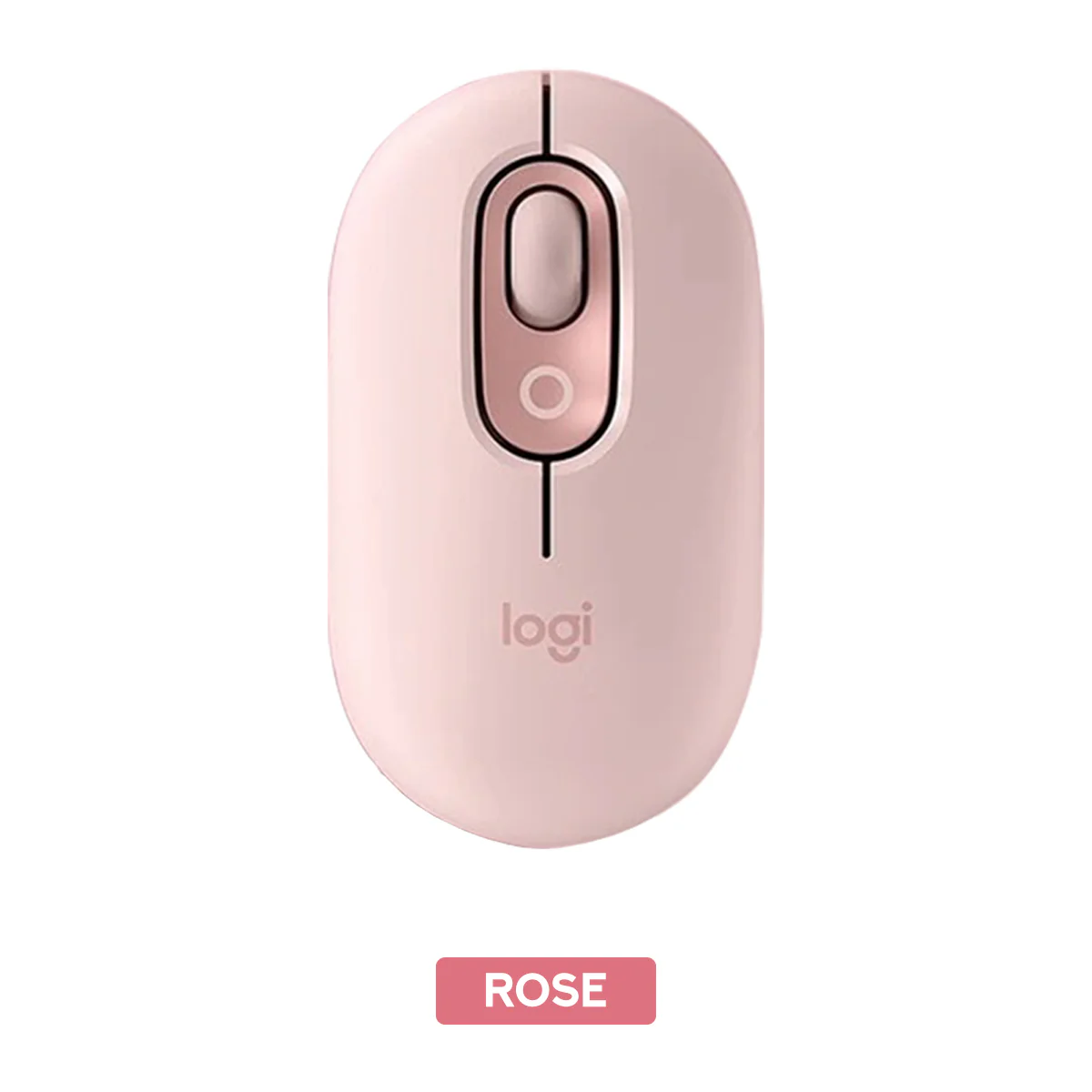Logitech Pop Mouse Wireless With Customizable Emoji (Graphite, Off-White, Lilac, Rose) - Image 13