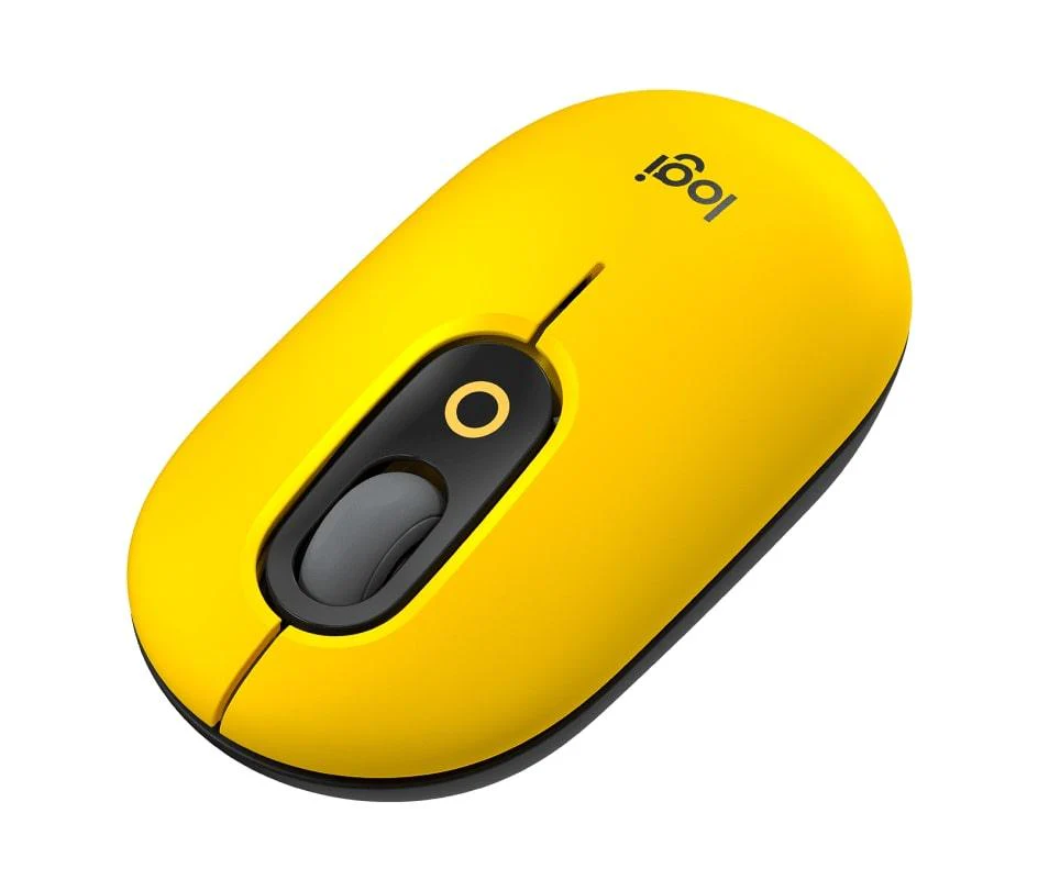 Logitech Pop Mouse Wireless With Customizable Emoji (Blast Yellow) - Image 3