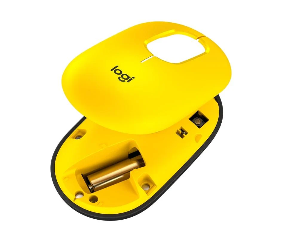 Logitech Pop Mouse Wireless With Customizable Emoji (Blast Yellow) - Image 5