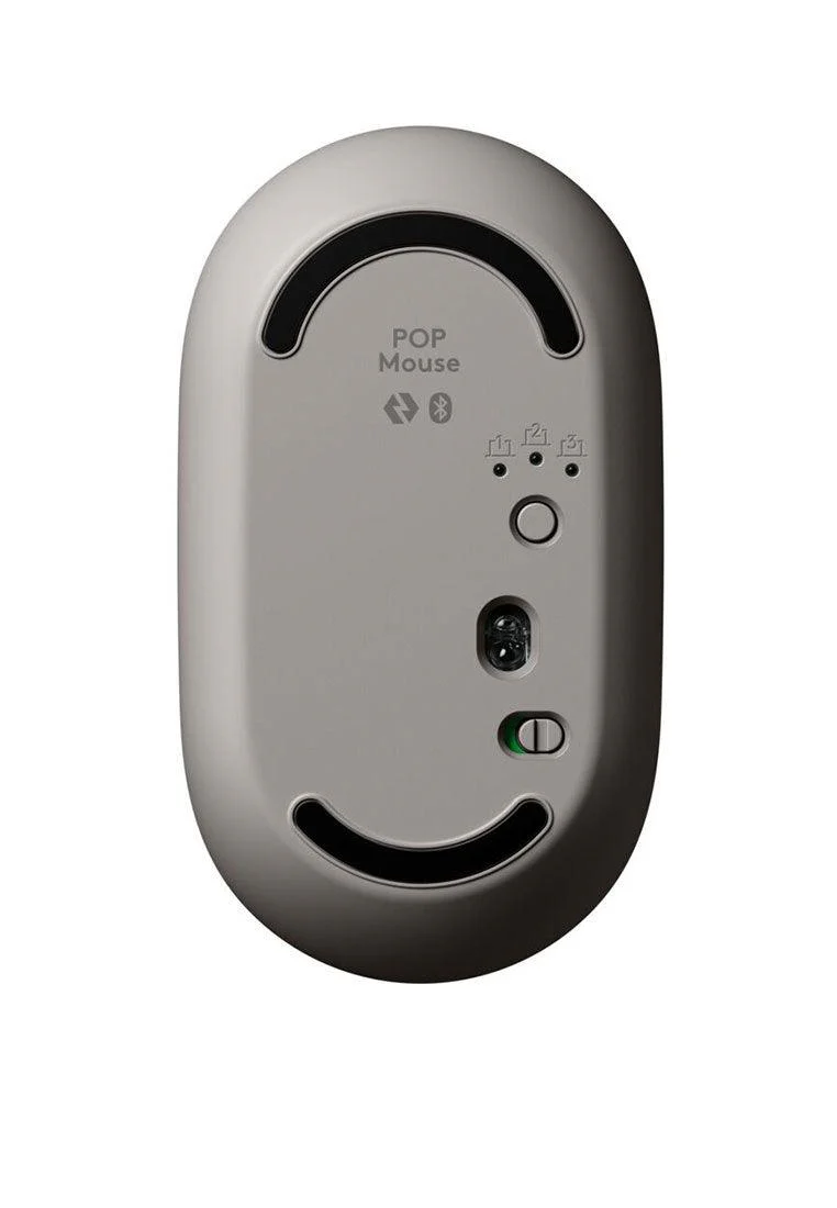Logitech Pop Mouse Wireless With Customizable Emoji (Mist Sand) - Image 2
