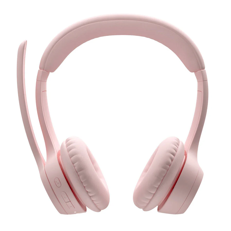 Logitech Zone 300 Wireless Headset (Black, Rose, Off-White) - Image 4