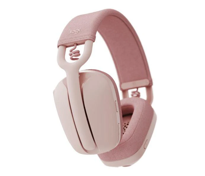 Logitech Zone Vibe 100 Wireless Over-Ear Headphones (Rose) - Image 5