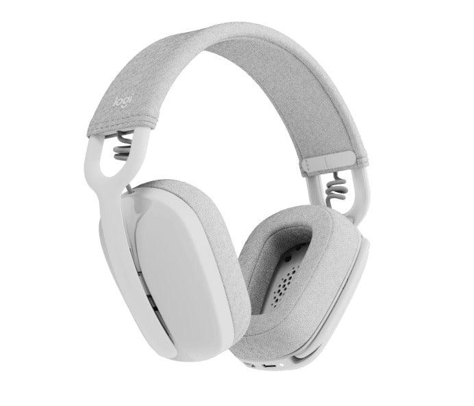 Logitech Zone Vibe 100 Wireless Over-Ear Headphones (Off-White) - Image 4