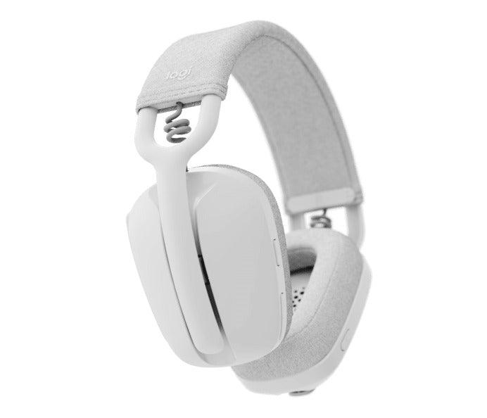 Logitech Zone Vibe 100 Wireless Over-Ear Headphones (Off-White) - Image 5