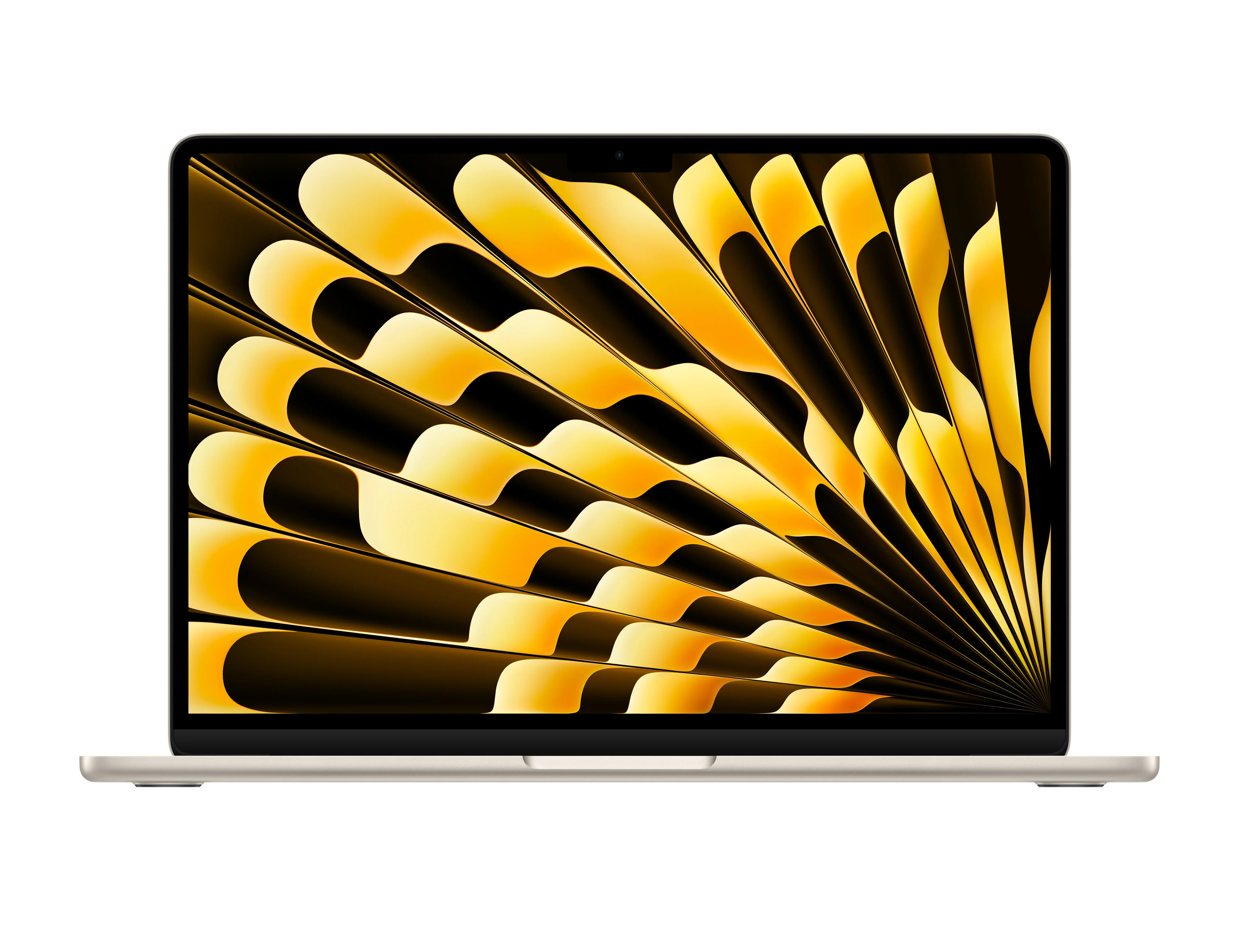 Macbook Air 13" (2024) (MRXT3PP/A) (Starlight) | M3 Chip | 8-Core CPU | 8-Core GPU | 8GB RAM | 256GB SSD - Image 2
