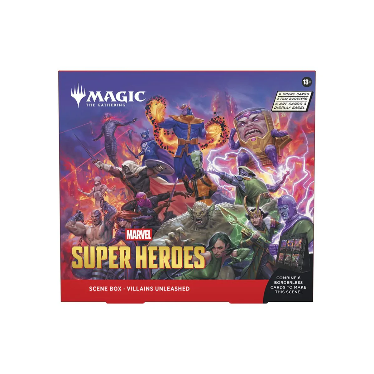 Magic The Gathering Marvel Super Heroes Scene Box Villains Unleashed (D53690000) - Image 3