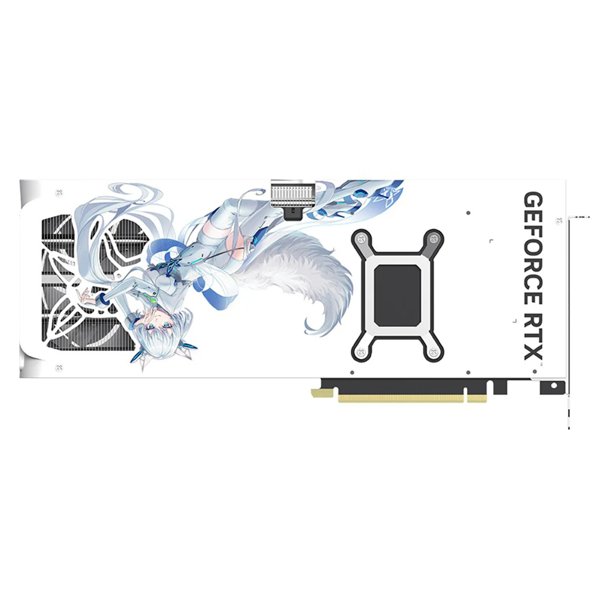 Manli Polar Fox GeForce RTX 5070 OC 12GB GDDR7 RGB Triple Cooler Graphics Card (M-N507PO/D712G-M3633) - Image 4