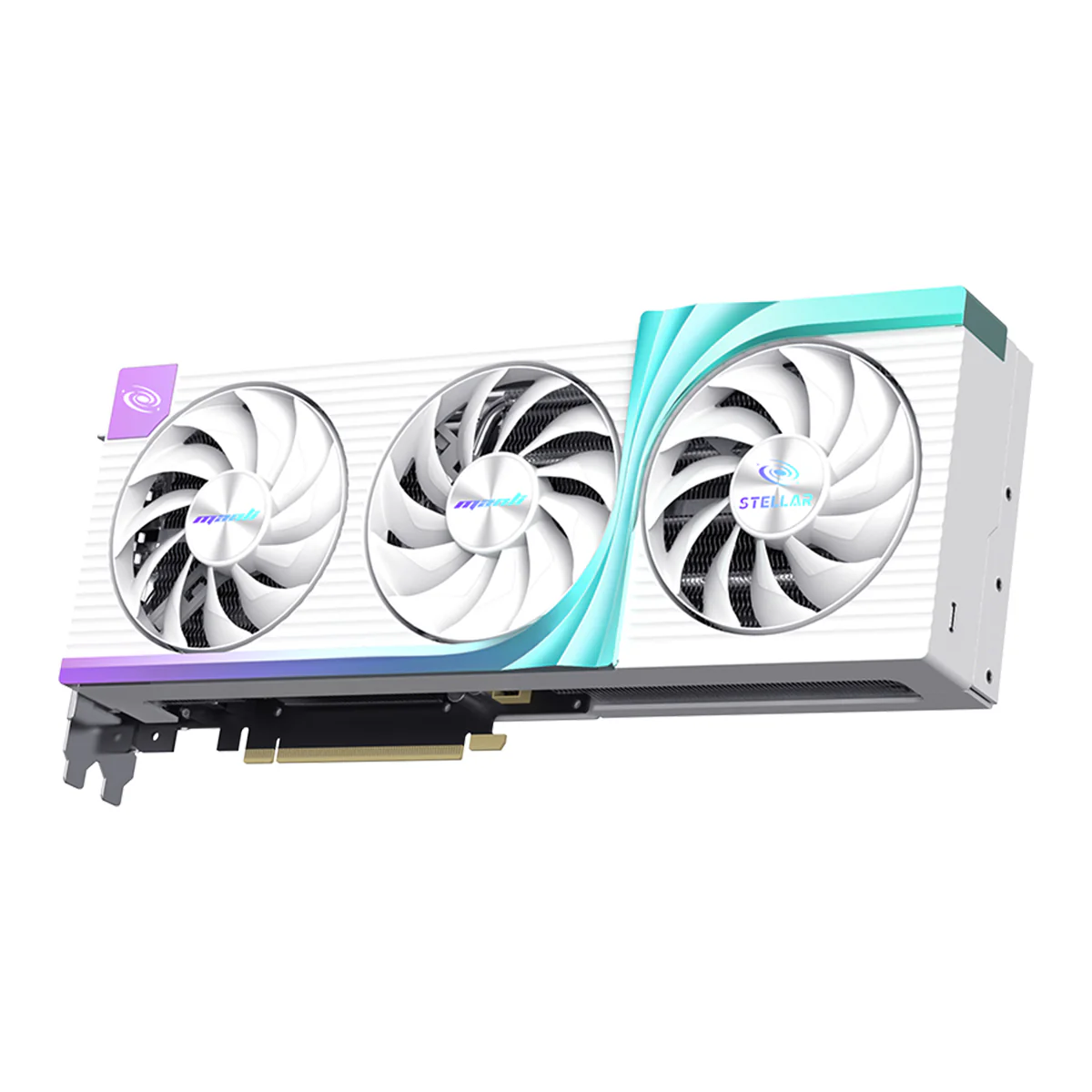 Manli Stellar GeForce RTX 5070 OC 12GB GDDR7 RGB Triple Cooler Graphics Card (M-N507SO/D712G-M3632) - Image 3