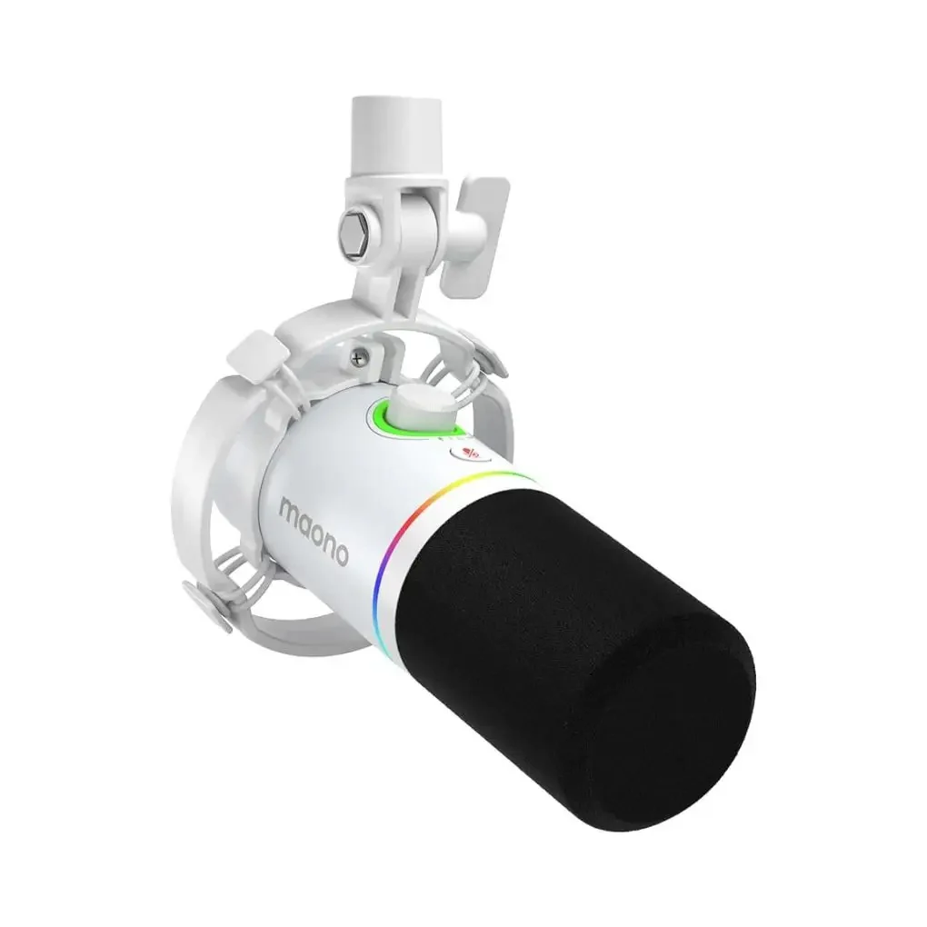 Maono PD200X USB/XLR Podcast Dynamic Microphone (Black, White) - Image 10