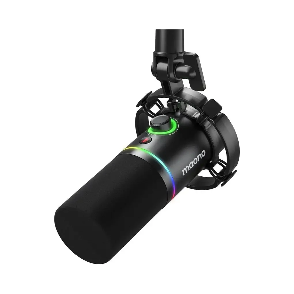 Maono PD200X USB/XLR Podcast Dynamic Microphone (Black, White) - Image 9