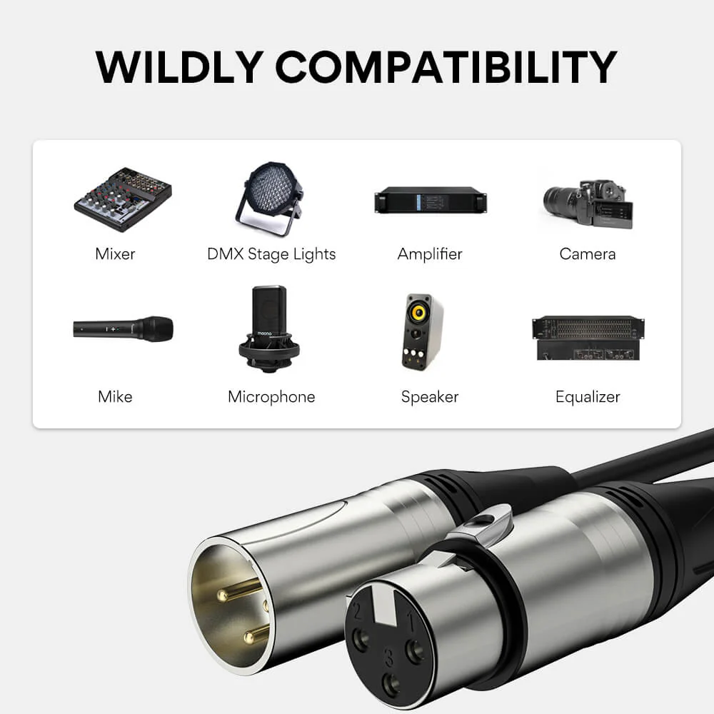 Maono XLR-180 XLR Male to Female Cable - Image 2