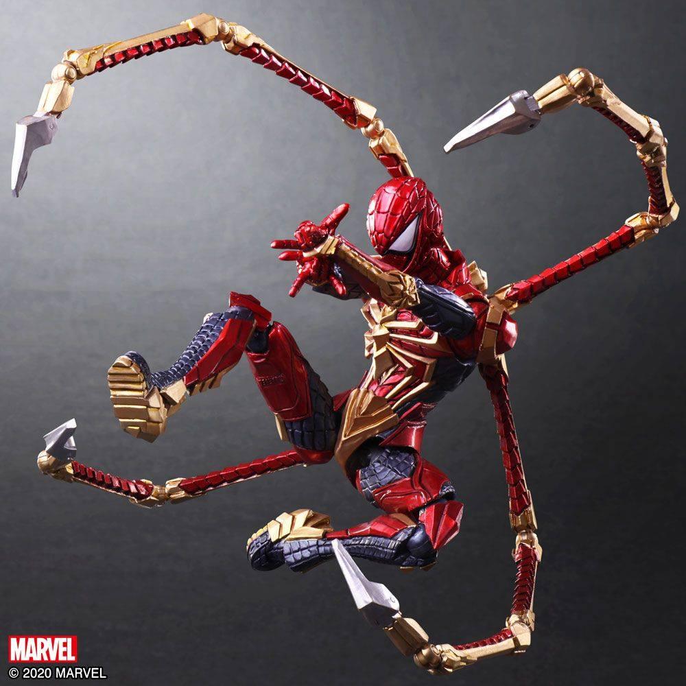 MARVEL UNIVERSE VARIANT BRING ARTS ACTION FIGURE DESIGNED BY TETSUYA NOMURA (SPIDER-MAN) - Image 7