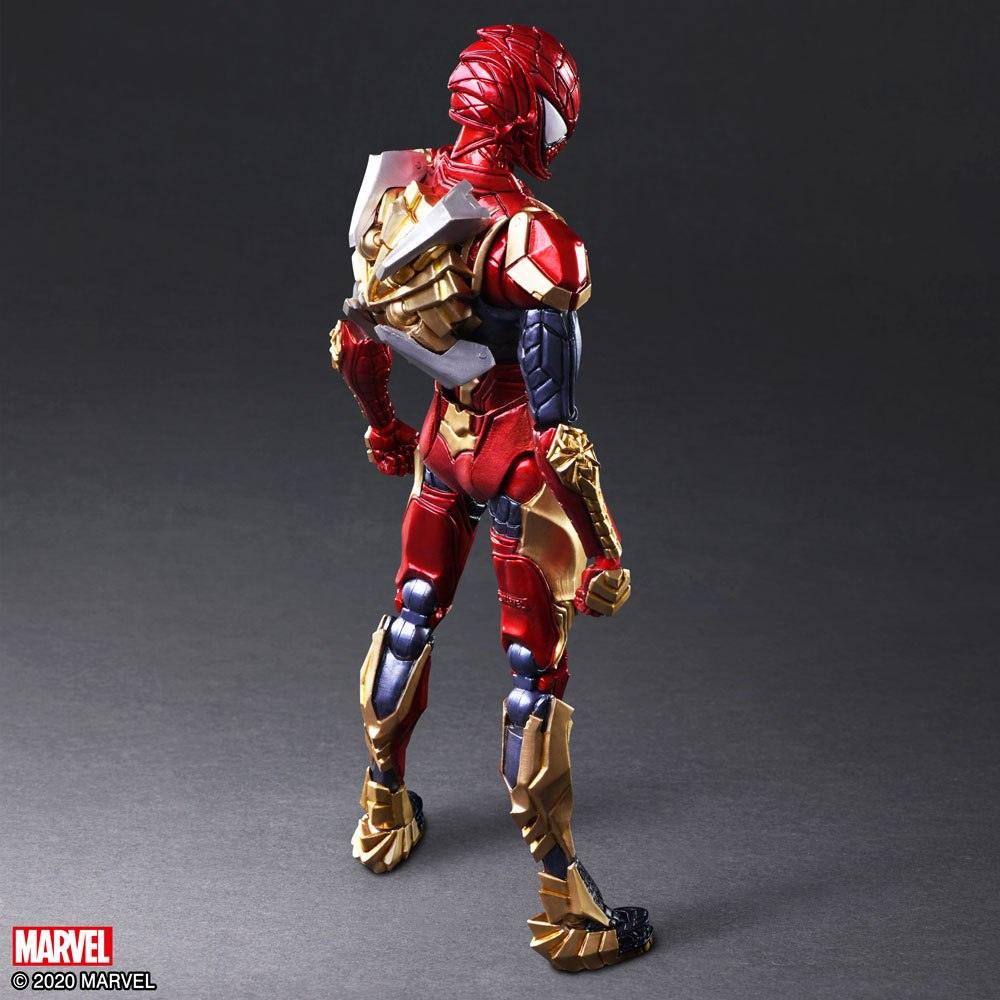 MARVEL UNIVERSE VARIANT BRING ARTS ACTION FIGURE DESIGNED BY TETSUYA NOMURA (SPIDER-MAN) - Image 9