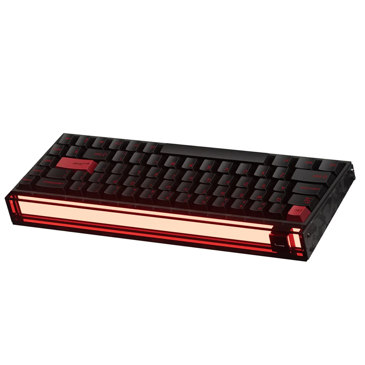 MelGeek MADE68 Ultra DIY Aluminum Alloy Case Magnetic Gaming Keyboard (Electrophoresis White, Anodized Black, Anodized Silver) - Image 11