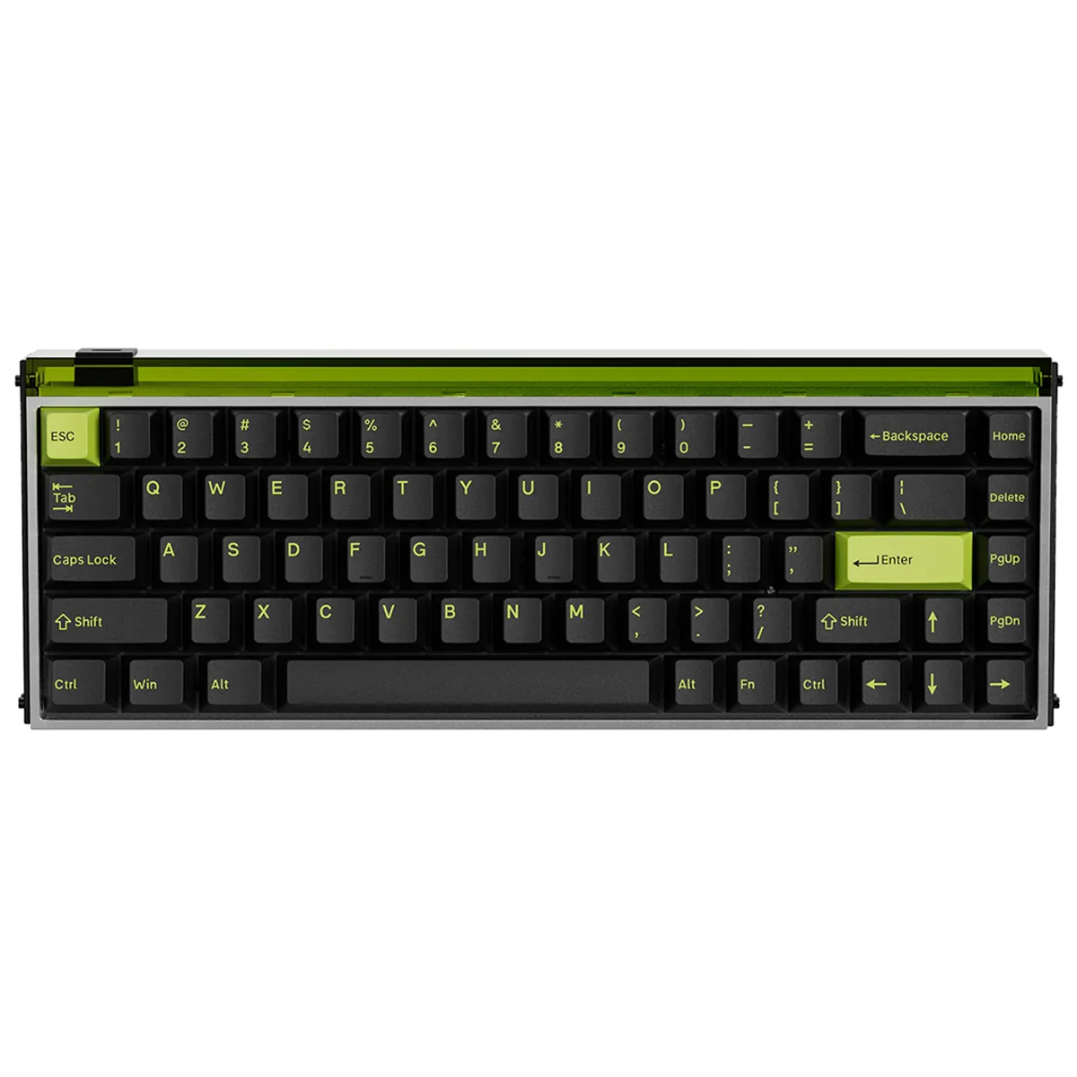 MelGeek MADE68 Ultra DIY Aluminum Alloy Case Magnetic Gaming Keyboard (Electrophoresis White, Anodized Black, Anodized Silver) - Image 16