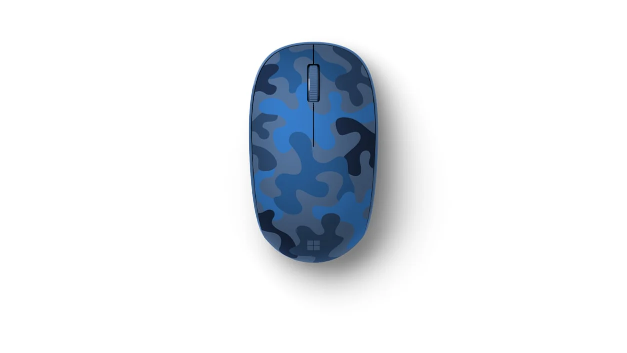 Microsoft Bluetooth Mouse (Blue Camo) (8KX-00019) - Image 3