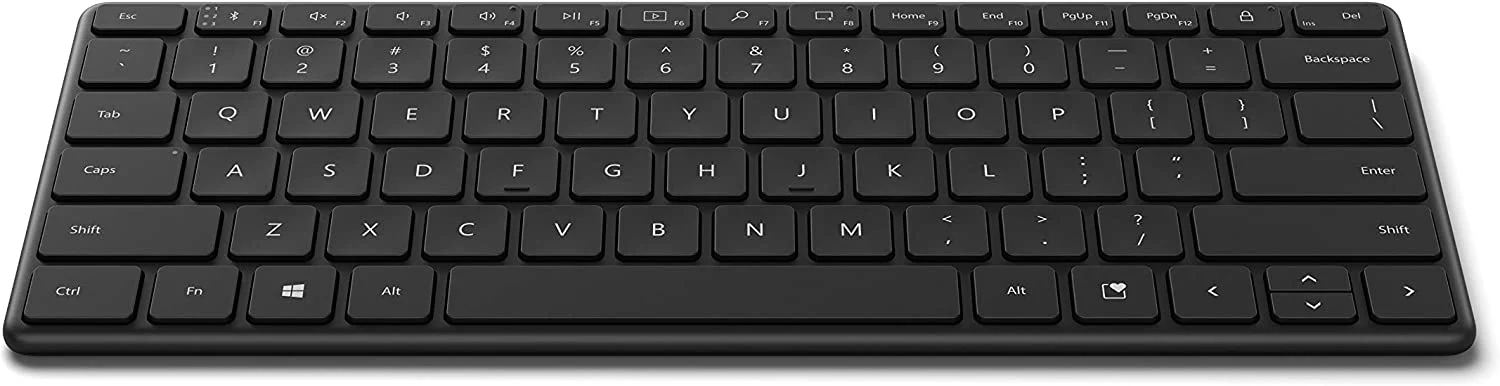 Microsoft Designer Compact Bluetooth Keyboard (Black) (21Y-00017) - Image 5