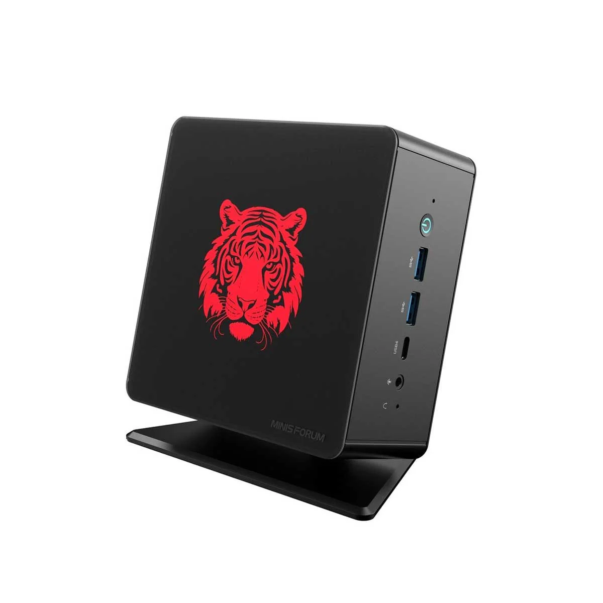 Minisforum Elite Mini UM780 XTX Ryzen 7 7840HS 64GB RAM 1TB SSD AMD Radeon 780M Windows 11 Pro Mini Gaming PC (w/ Bonus Holiday Etching) - Image 4