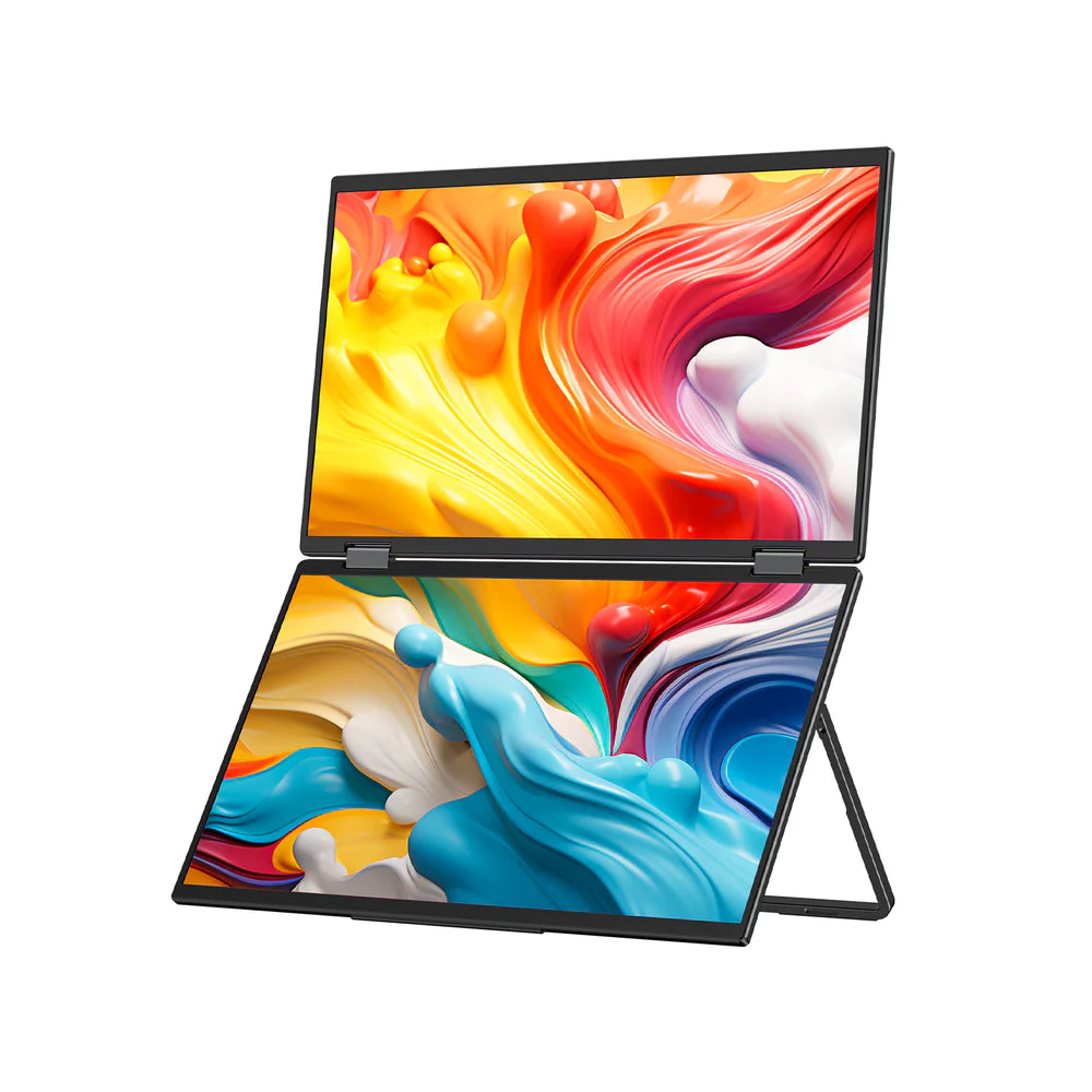 Minisforum MDSA156 15.6" Dual Portable Monitor (Black) - Image 2