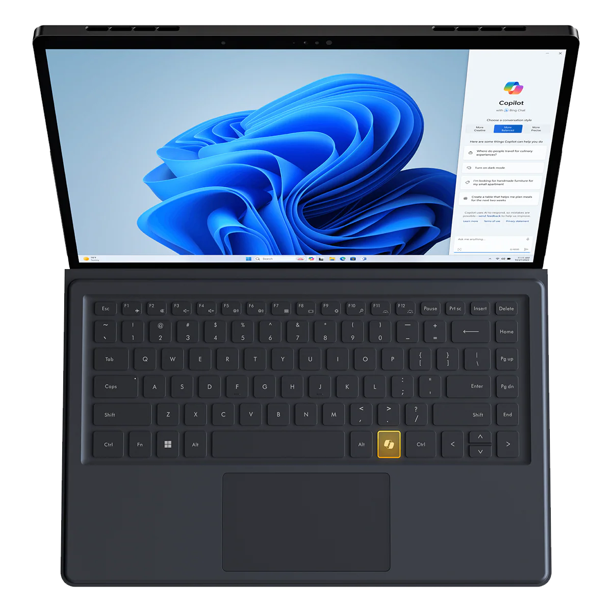 Minisforum V3 | 14" WQXGA (2560x1600) 165Hz | AMD Ryzen 7 8840U | 32GB LPDDR5 6400MHz | 1TB SSD | 3-in-1 | Windows 11 Pro | Laptop | Tablet | External Monitor | Magnetic Keyboard l Minisforum V-Pen l Laptop Sleeve l Tempered Glass Screen Protector - Image 8